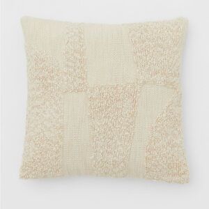H&M Cotton cream cushion cover